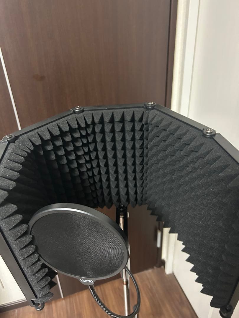 マイクスタンド、ポップガード、リフレクションフィルターセット DTMセット