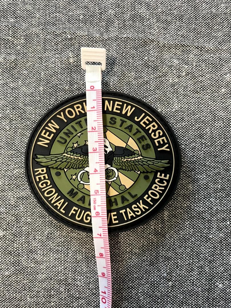 US MARSHAL PVC Patch パッチ TASK FORCE グリーン