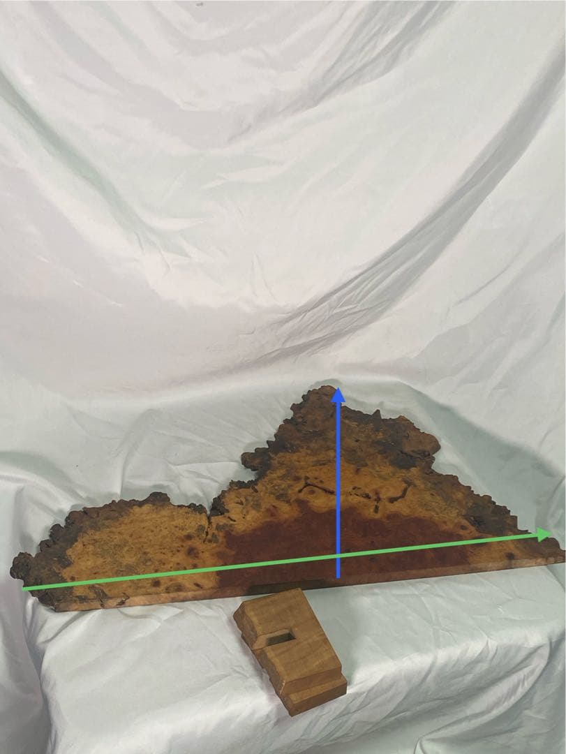 2519❣️ 花梨瘤 衝立 天然木 玉杢 花梨瘤杢