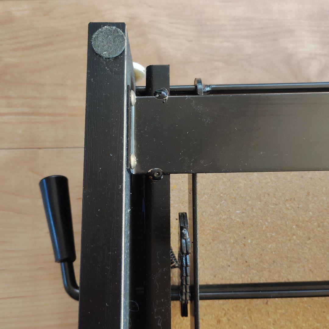 ピアノ補助台 高さ調整機能付き　黒