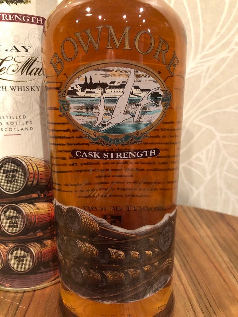 古酒 『ボウモア カスクストレングス』(‘90年代のオールドボトル)