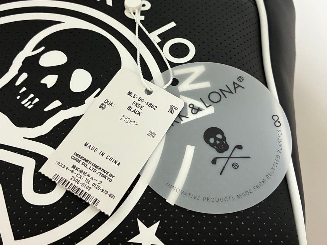 MARK&LONA マークアンドロナ カートバッグ ブラック