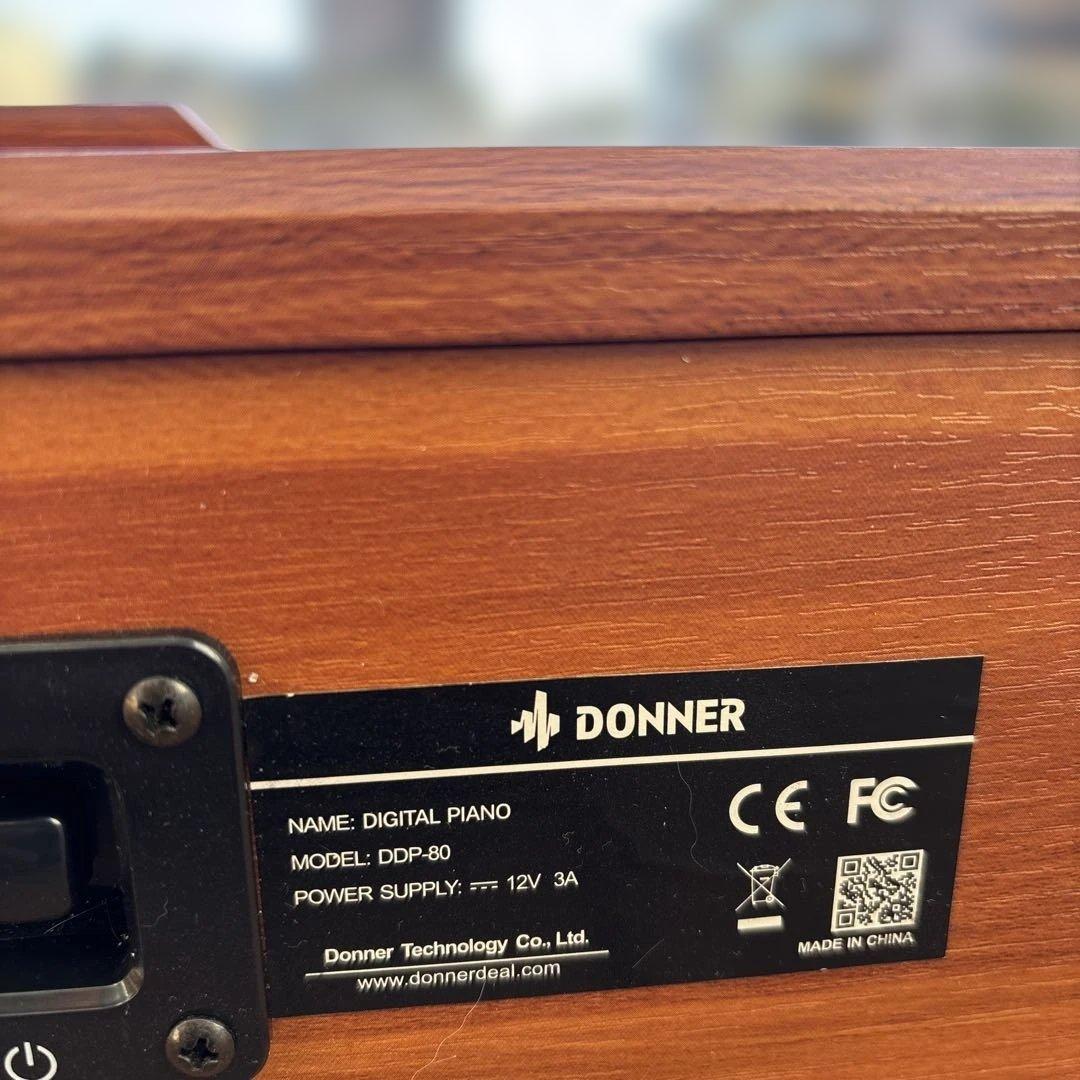 DONNER 88鍵盤電子ピアノDDP-80 おまけ付き