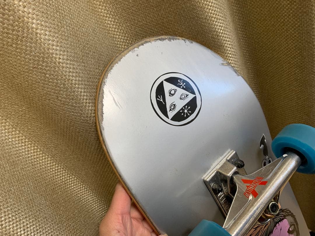 スケボーWelcome ＋ウィール＋Mark Gonzalesスケートケース付き