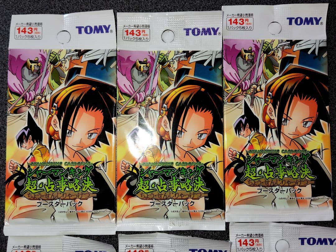 シャーマンキング　カードパック　first 6個セット