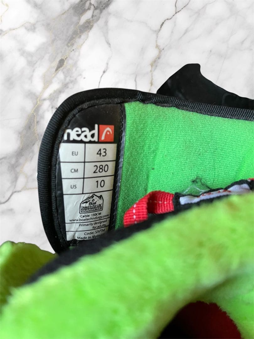 ボアシステム スノーボードブーツ28㎝　head（板とビンディングも別出品）