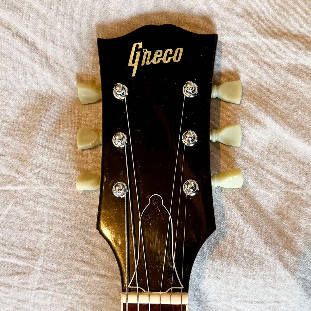 【美品】グレコ レスポール ゴールドトップ EG グネコロゴ
