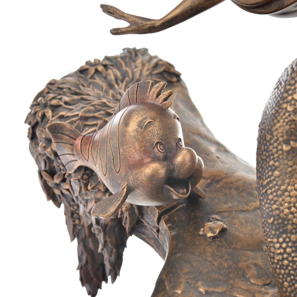 ★新品未開封★入手困難★リトル・マーメイド フィギュア ライトアップ ブロンズ