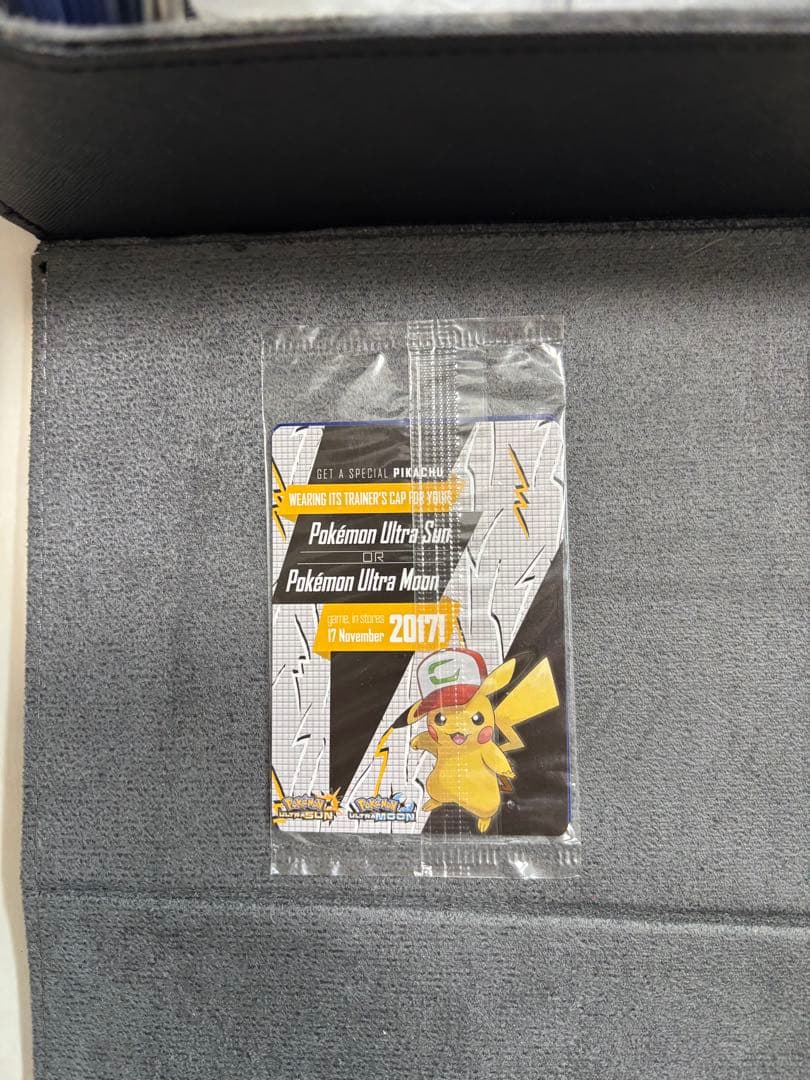 未開封 サトシのピカチュウ　プロモ　Pikachu de Ash 英語