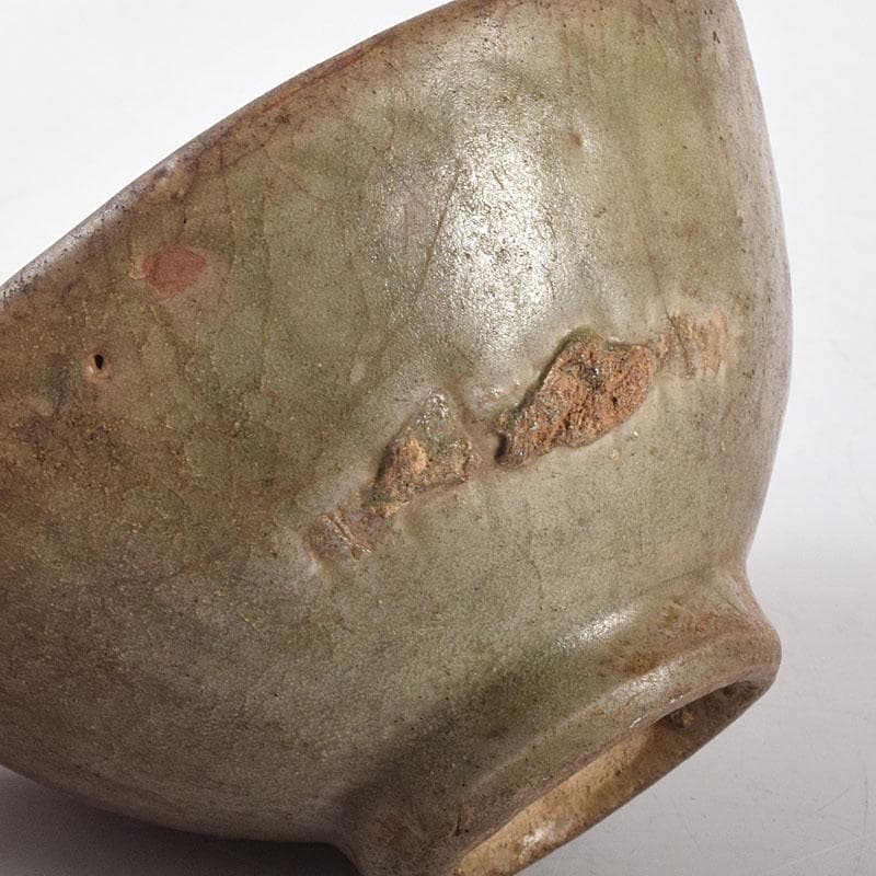 中国美術　龍泉窯　青磁　茶碗　酒盃　C　R7904