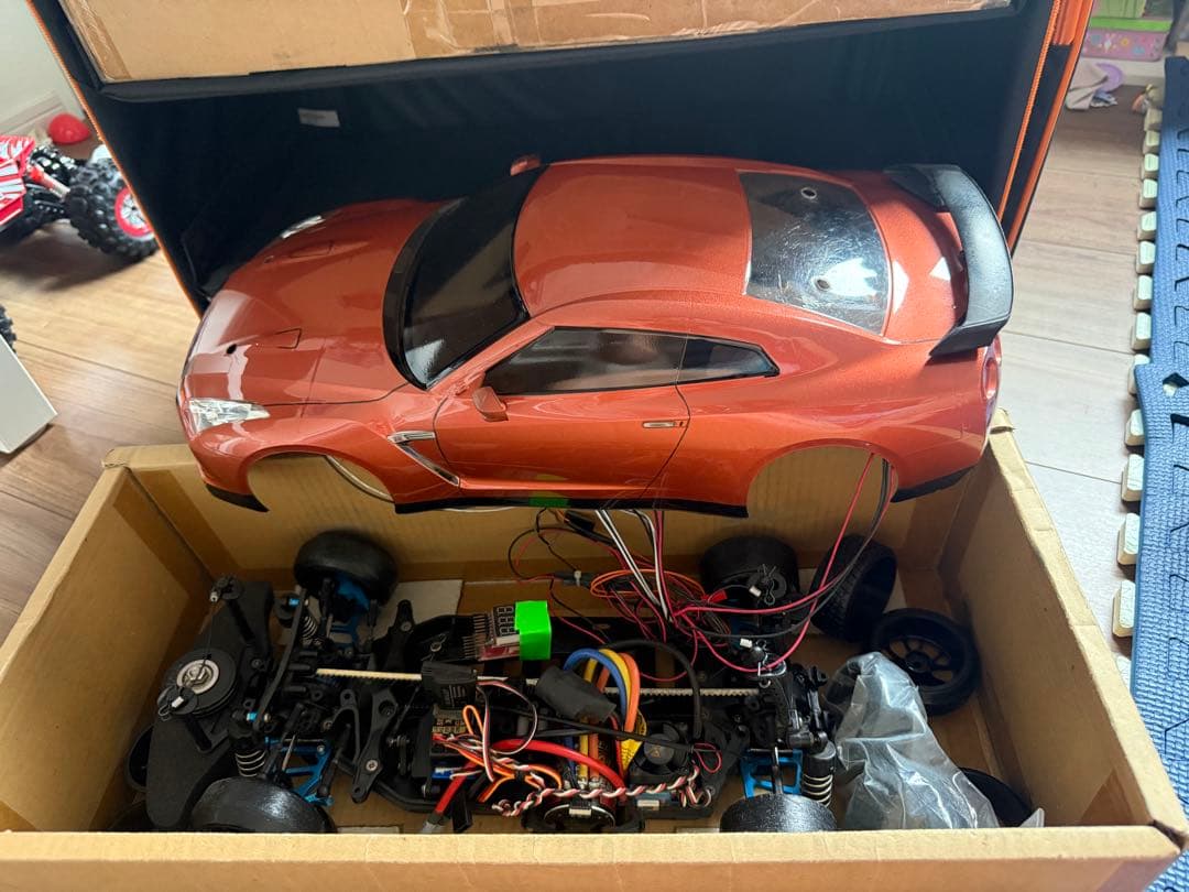 Nissan GT-R 電動RCカーセット