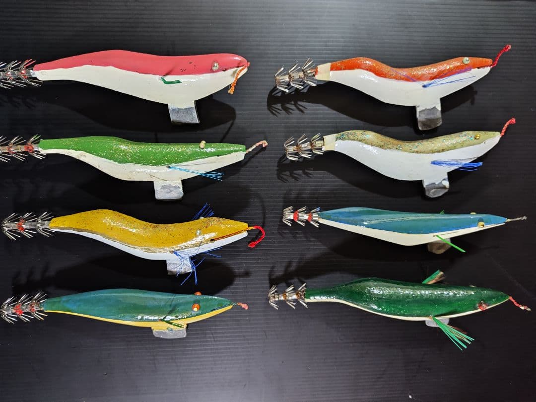 曳エギ　8本　　船曳　舟曳　曳型　五島型