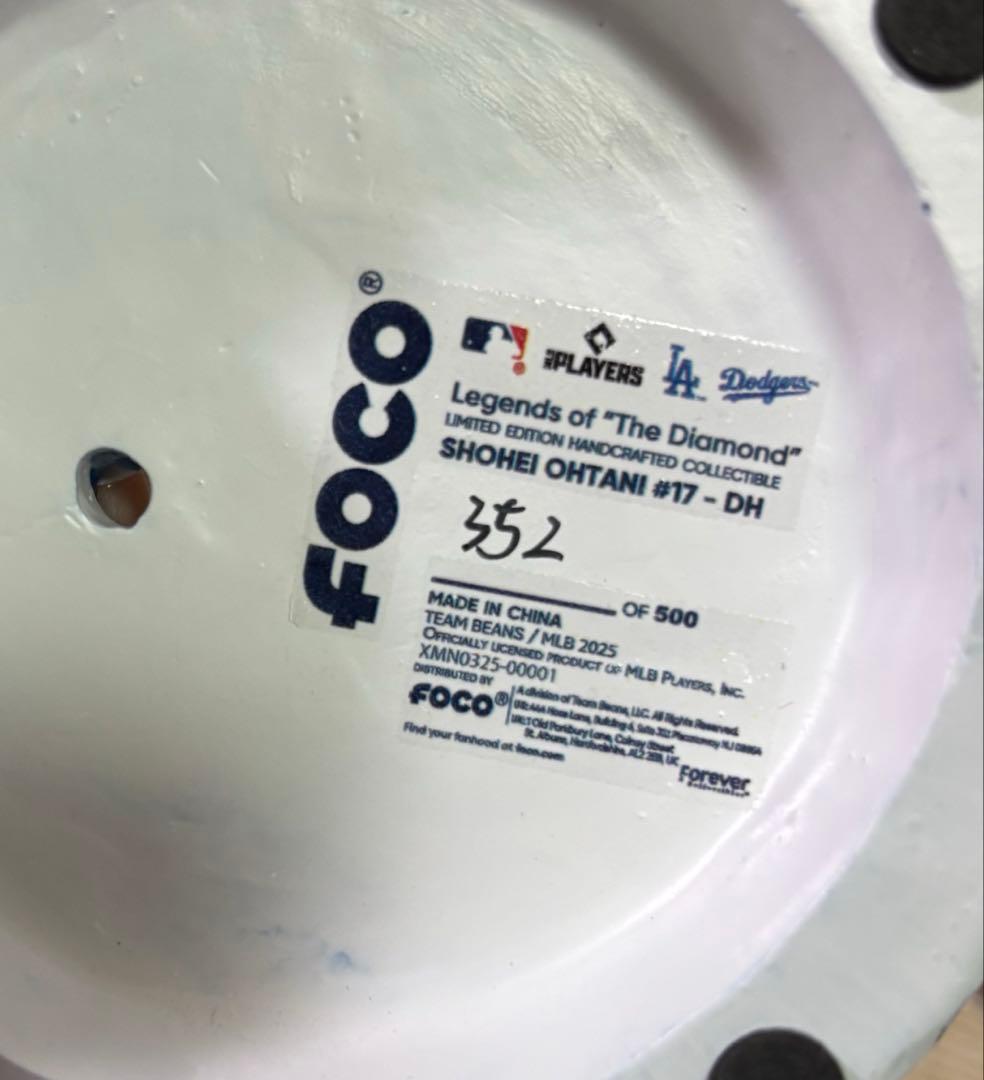 世界490個限定☆ドジャース大谷翔平☆2024 NL MVP受賞記念ボブルヘッド