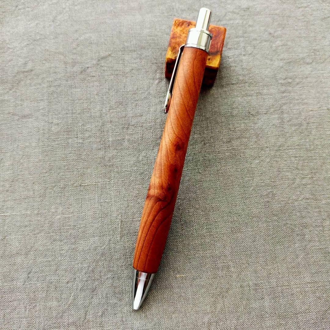 【専用】　レッドウッド瘤　セコイア瘤　KATO201 ボールペン　シルバー