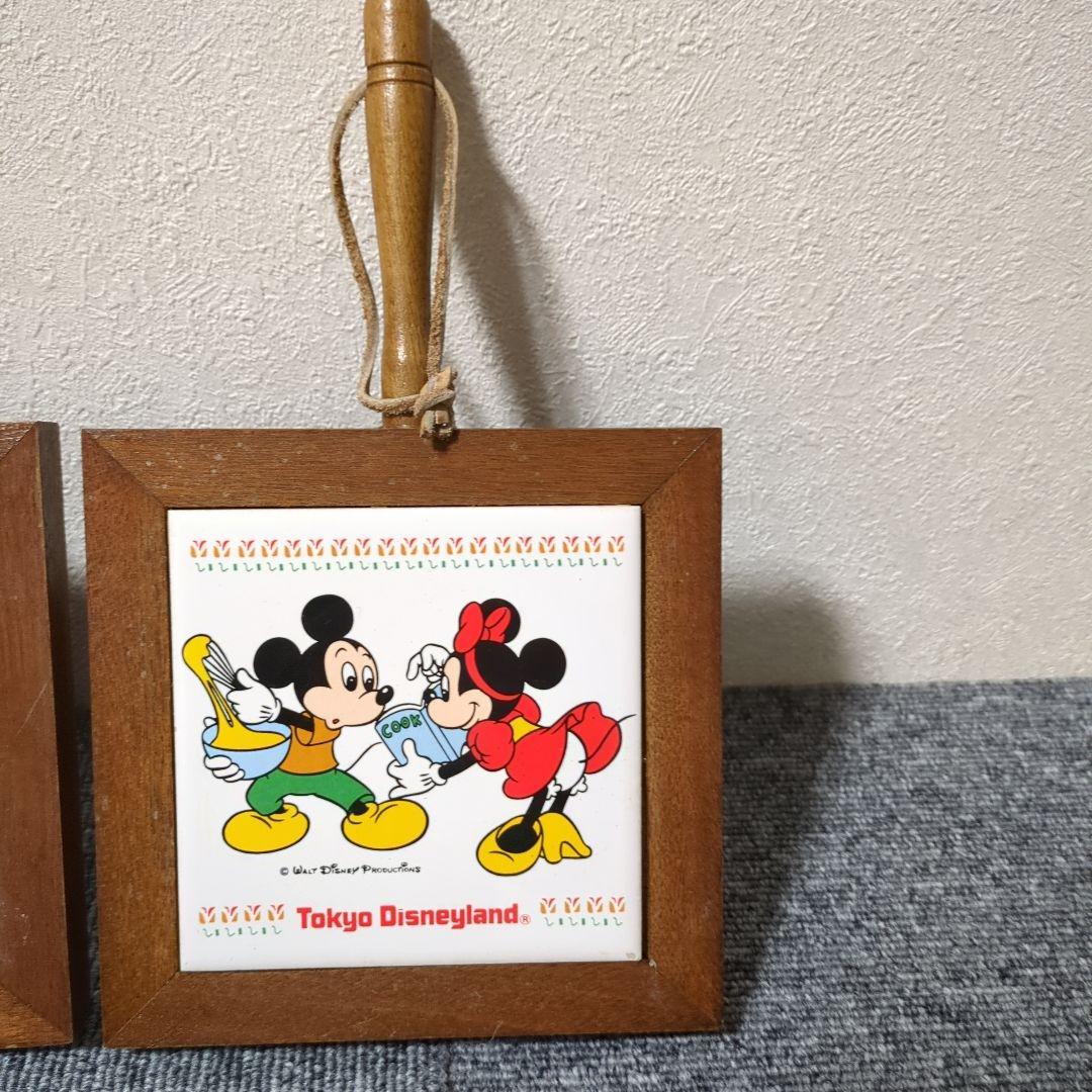 東京ディズニーランド キャラクタータイルアート 3点セット