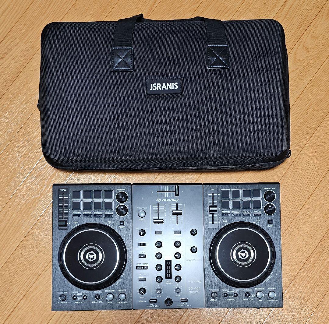 【完動品】Pioneer DJ DDJ400 + JSRANIS ケース セット