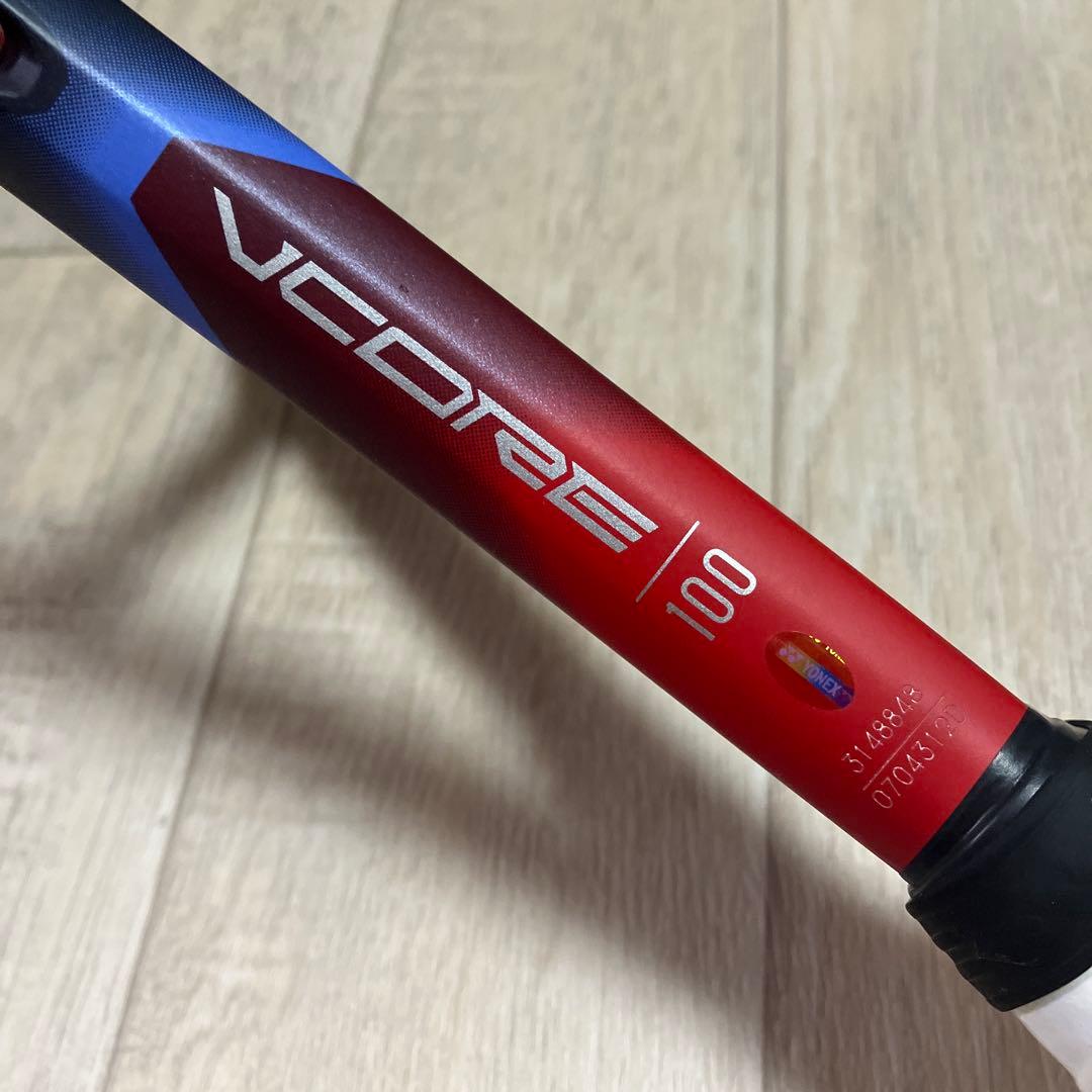 ヨネックス VCORE100 G2 重さ300g バランス320mm