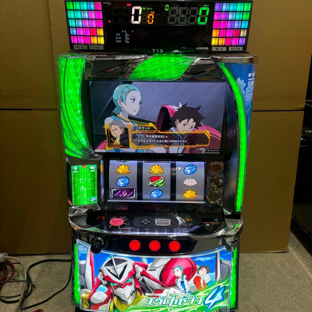 6号機 スマスロ エウレカセブン4 実機 家庭用フルセット！