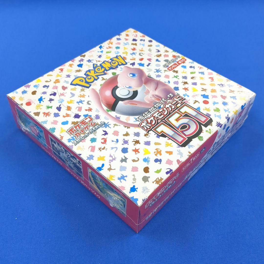【未開封シュリンク付き】ポケモンカード151 1box 強化拡張パック