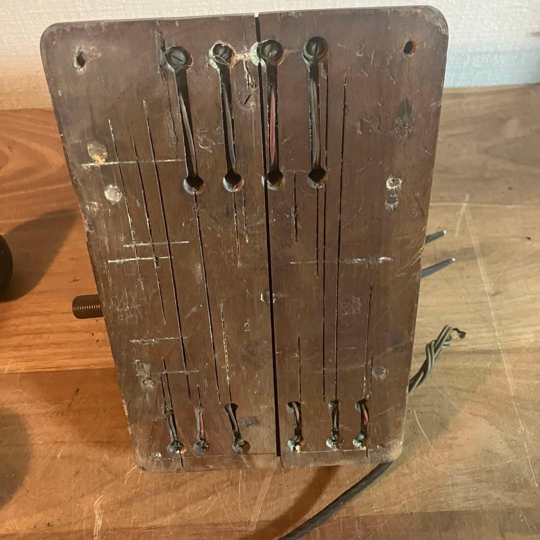 昭和レトロ デルビル電話機 手回し電話機 アンティーク ヴィンテージ ジャンク