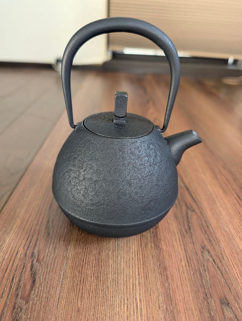 空間鋳造 南部鉄器急須 Egg 中 新品未使用