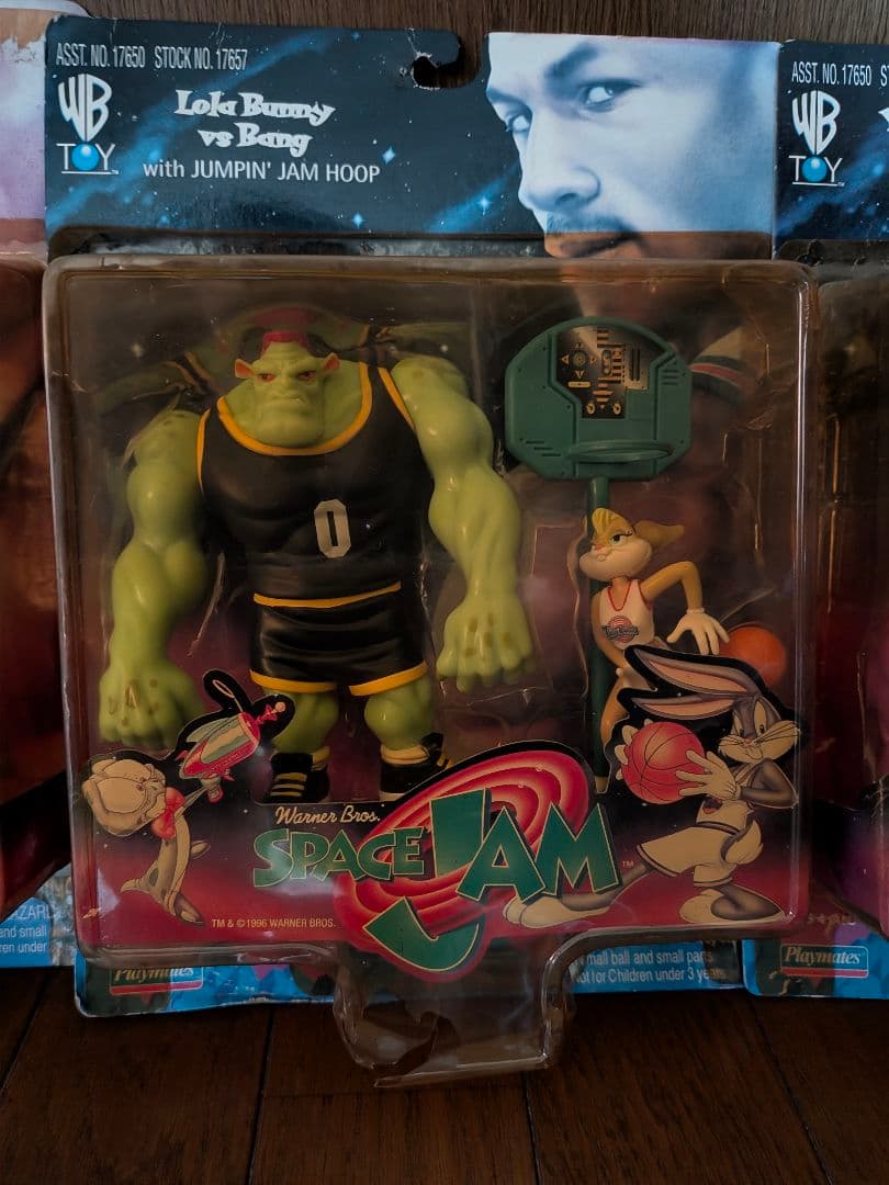 【未開封】1996年当時物 スペース・ジャム フィギュア 4点セット ジョーダン