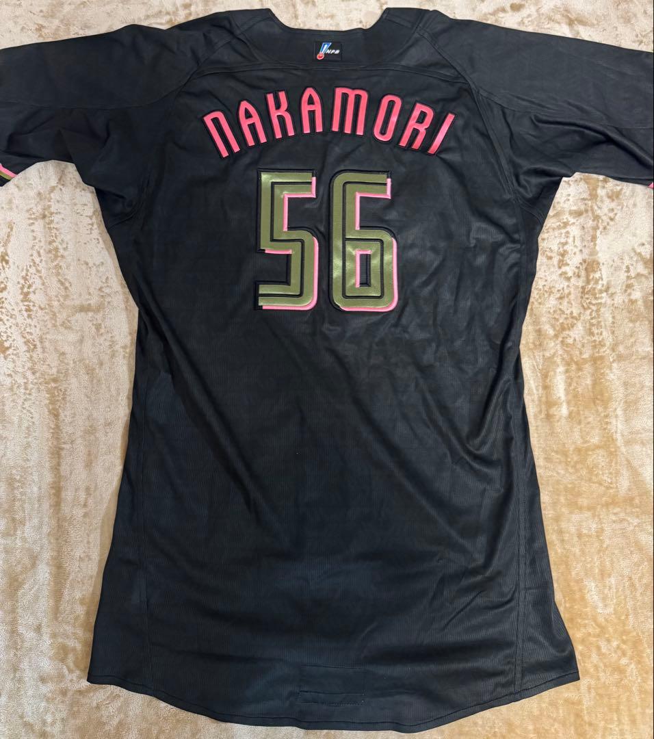 千葉ロッテマリーンズ ユニフォーム 実使用 中森俊介