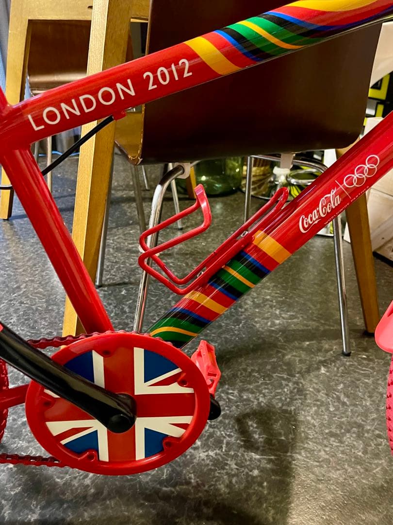 コカコーラ 2012 ロンドンオリンピック限定 自転車 当選品 訳あり品