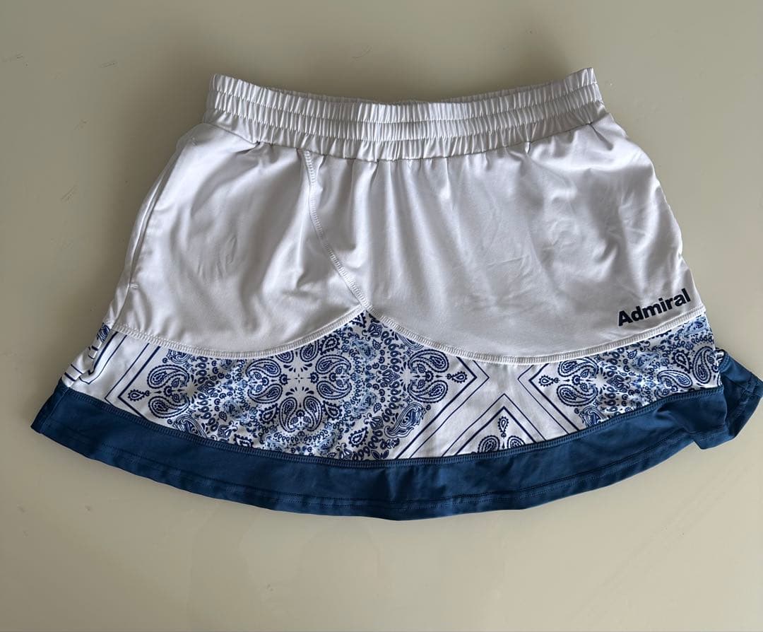Admiral Mサイズ　テニスウェアセット Tシャツ&スコート＆ショートパンツ