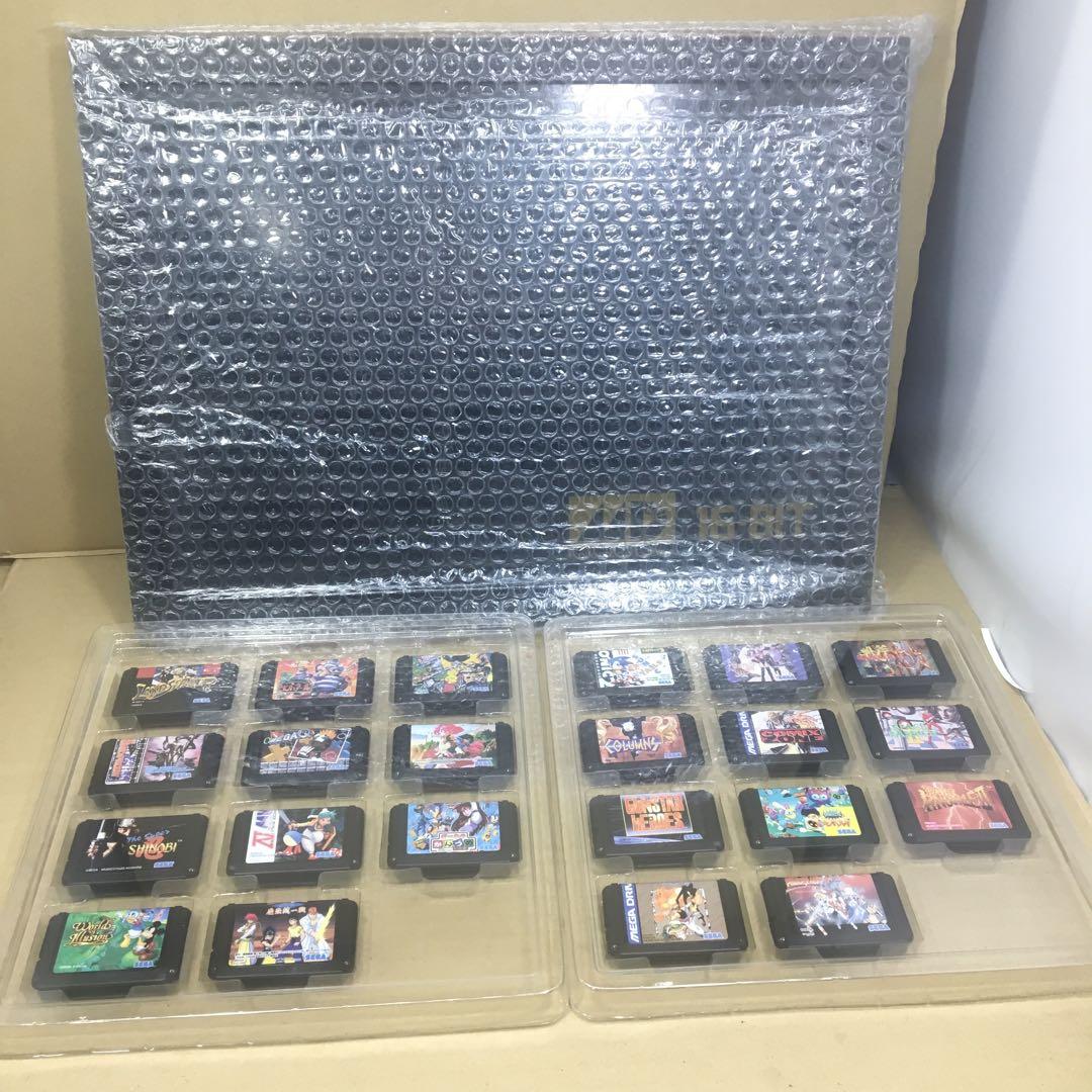 メガドライブミニDXパックセガタイトルミニカードリッジ額装セット