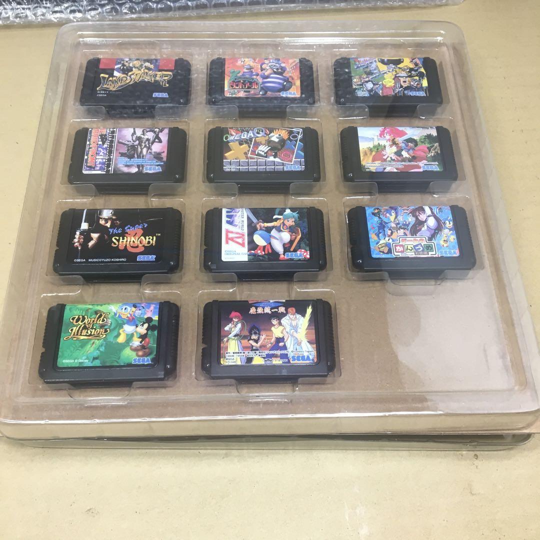 メガドライブミニDXパックセガタイトルミニカードリッジ額装セット