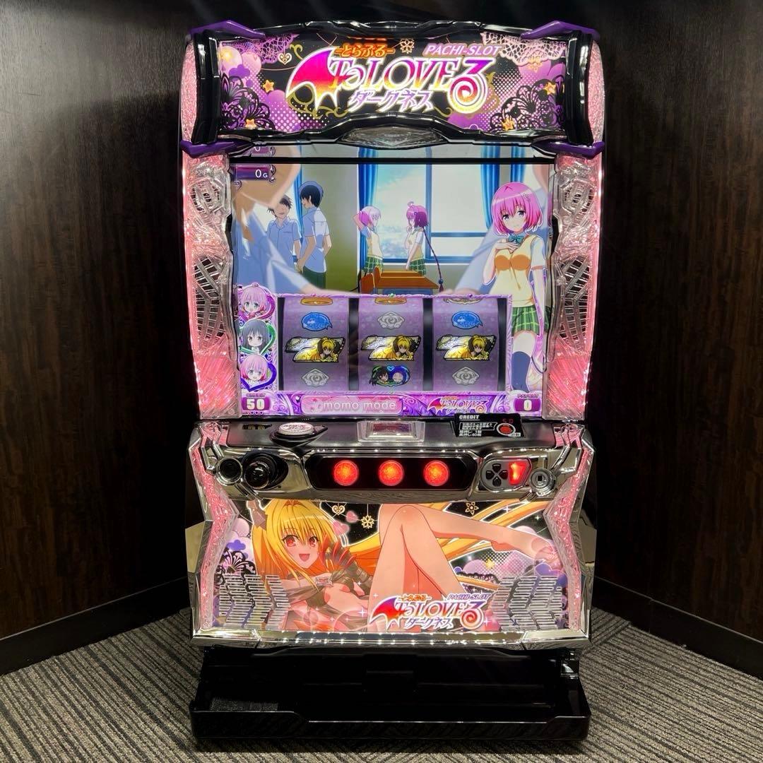 スマスロ「ToLOVEるダークネス・ダークネス(ヤミ)パネル」パチスロ実機