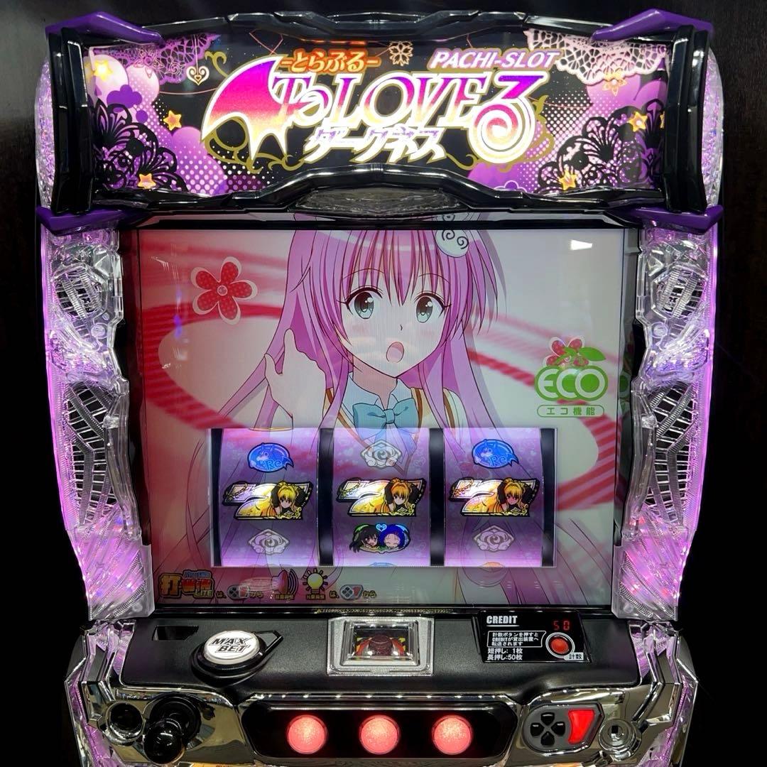 スマスロ「ToLOVEるダークネス・ダークネス(ヤミ)パネル」パチスロ実機