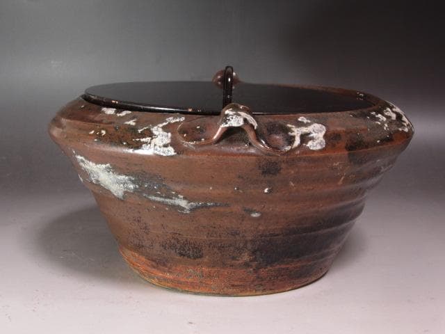 ★　古瀬戸水指　初花　裏千家　五代　不休斎の花押がございます★x534