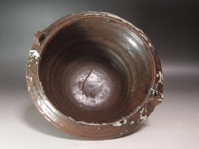 ★　古瀬戸水指　初花　裏千家　五代　不休斎の花押がございます★x534