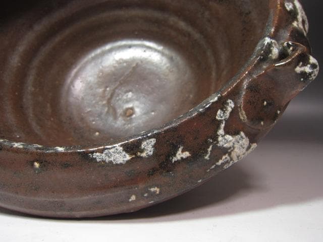 ★　古瀬戸水指　初花　裏千家　五代　不休斎の花押がございます★x534