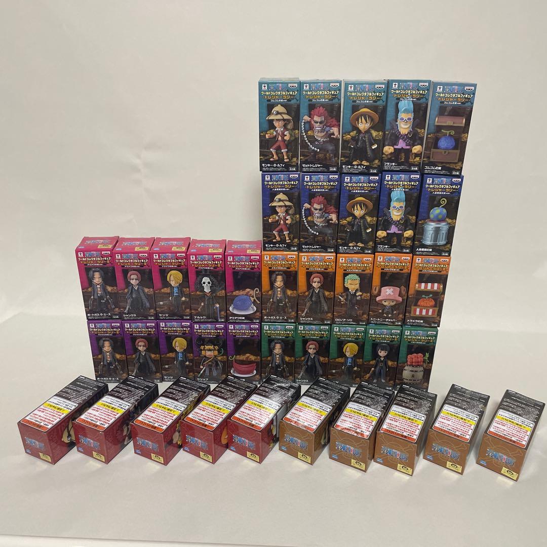 ※超希少　ワンピースワールドコレクタブルフィギュア　トレジャーラリー40体セット