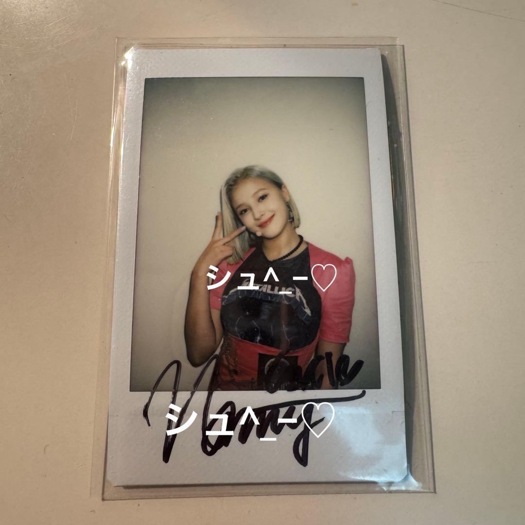 MOMOLAND ナンシー 直筆サイン入りポラ