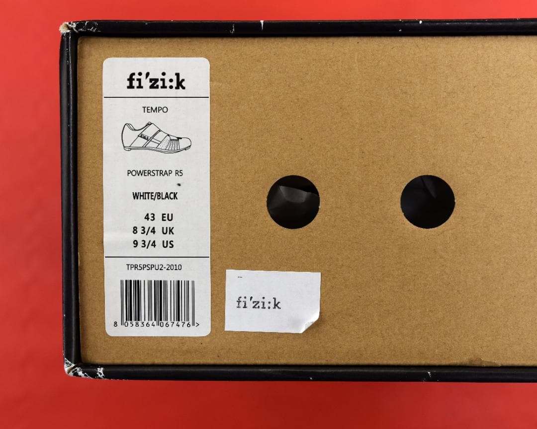 Fizik Powerstrap R5 シューズ size:43 白 No.1