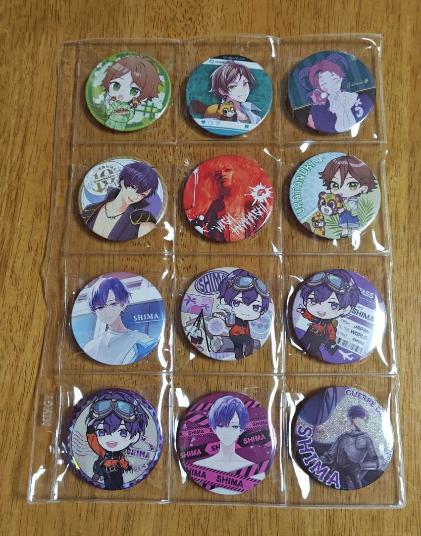 浦島坂田船 缶バッジ 140個 まとめ売り