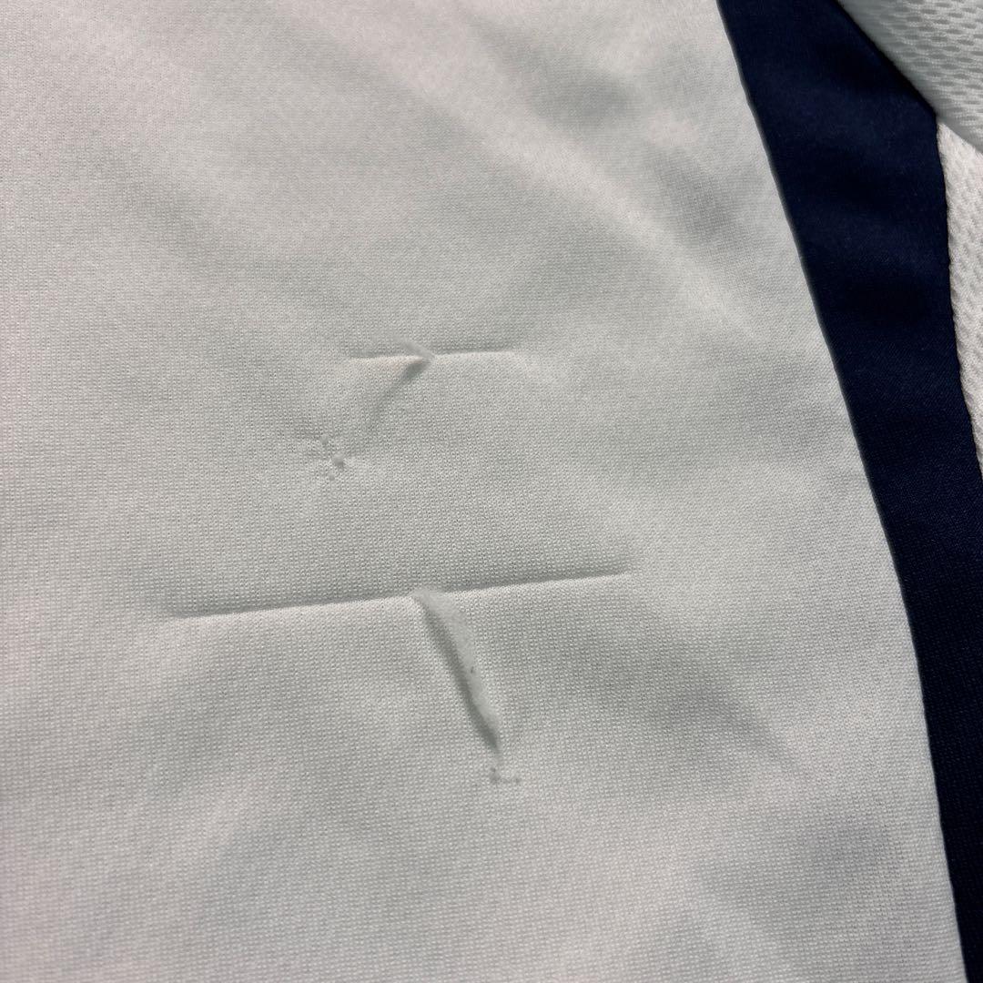 8BS1 adidas ロゴプリント長袖Tシャツ　トレーニングウェア古着