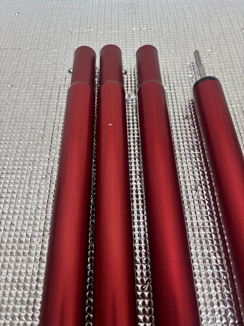 peak スノーピーク ウイングポール280 （70cm × 4本）