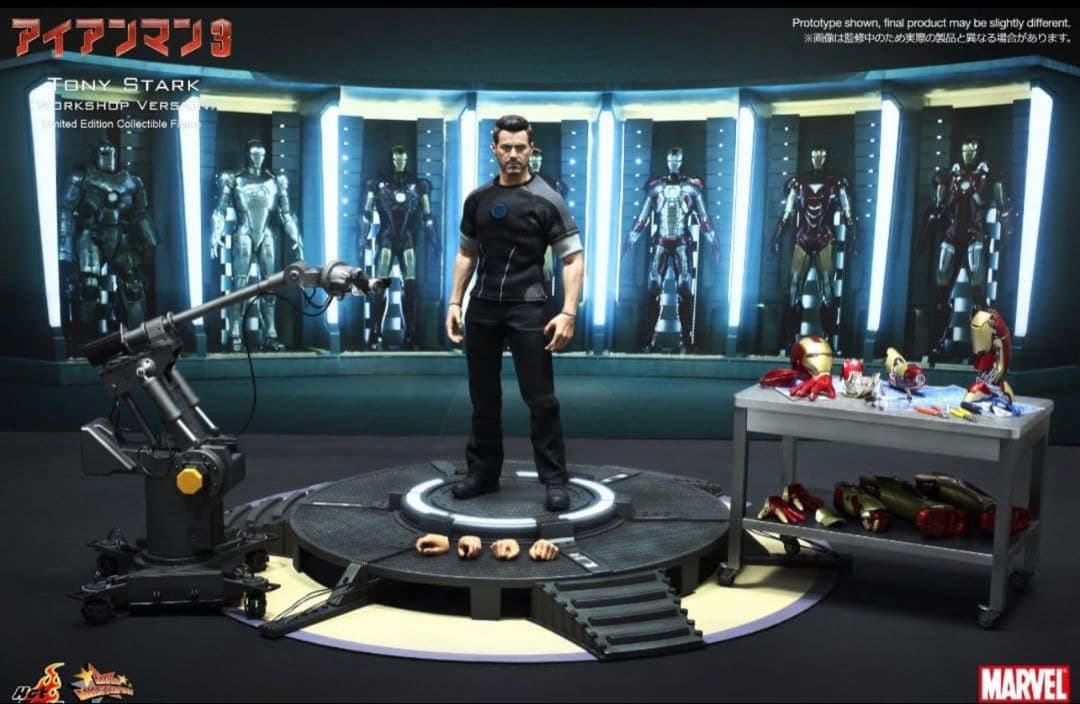 ホットトイズ トニー・スターク アイアンマン3
