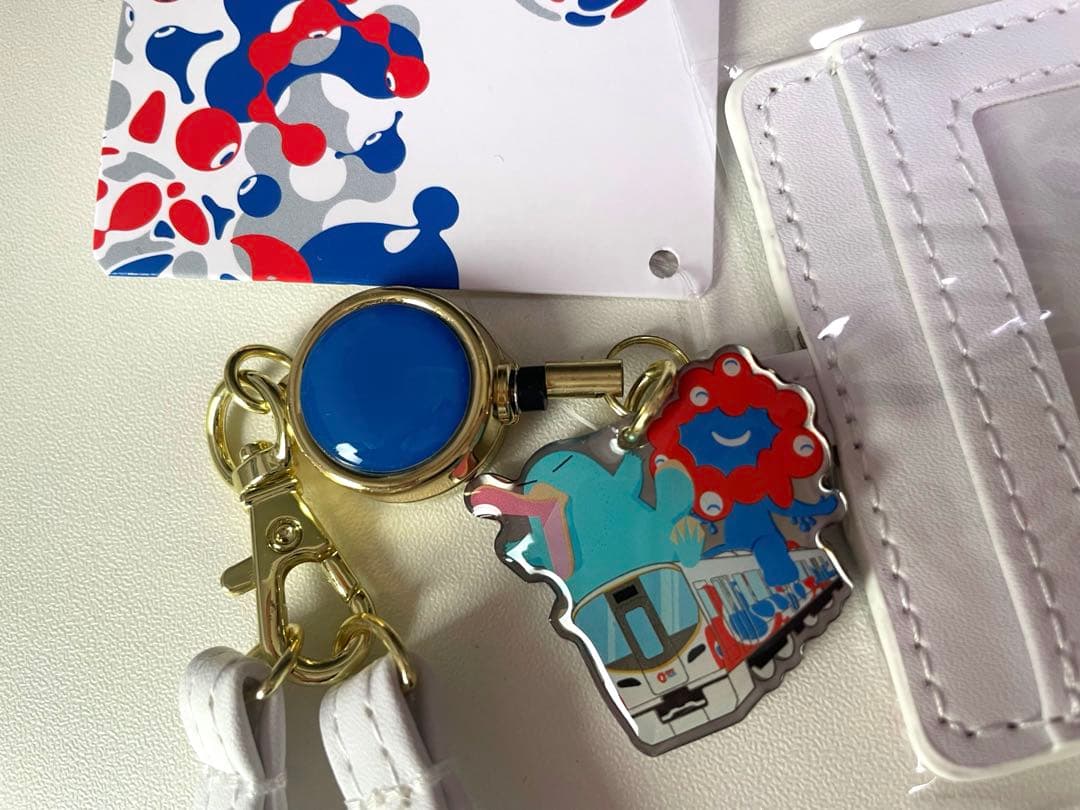 【即時発送】万博　ミャクミャク　ICOCA ➕合皮パスケース付きセット