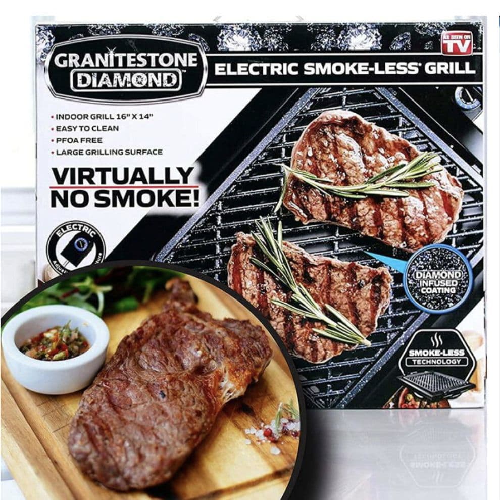 新品USA エレクトリック スモークレス　グリル