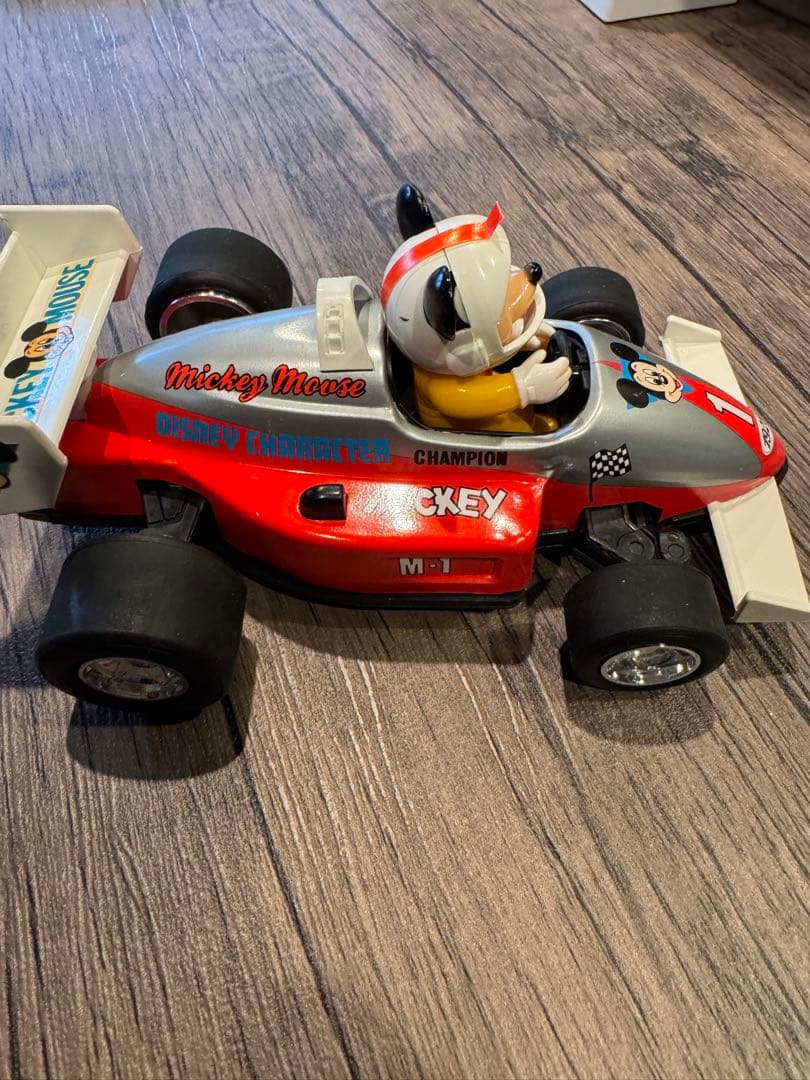 ミッキーマウス レースカー マスダヤ 1988年 日本製 箱付き 当時物