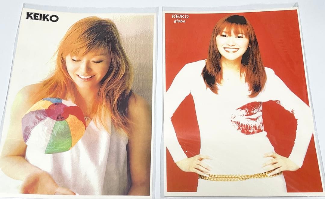 メ*ル様 keiko globe ポスター