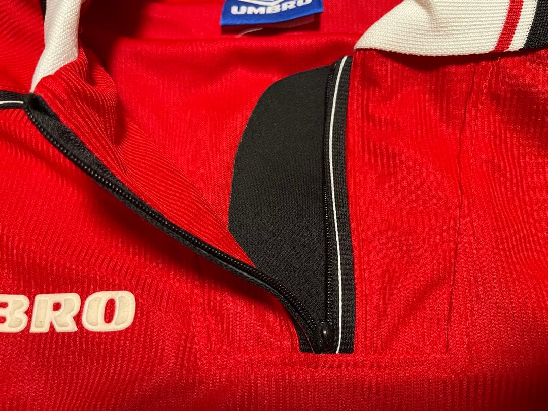 98-00 マンチェスターユナイテッド ホーム 長袖ユニフォーム XL