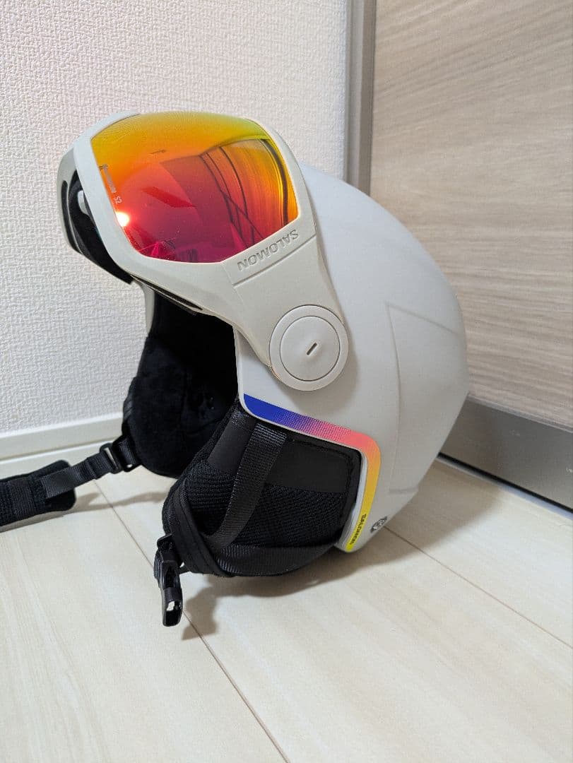 サロモン　ヘルメット　ゴーグル付き
