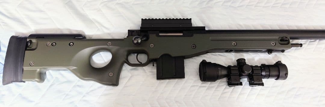 L96 AWS　(緑 イルミネーションスコープ&マウントセット)